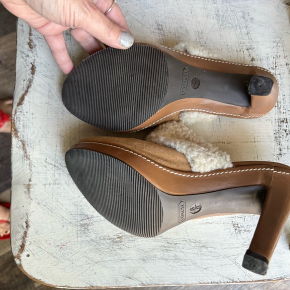 Coach soft Kacie cream clog size 6 - Picture 5 of 7